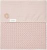 Koeka Antwerp baby wiegdeken flanel 75x100 cm grey pink/grey pink online kopen