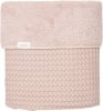 Koeka Oslo teddy eenpersoonsdeken 140x200 cm grey pink/grey pink online kopen
