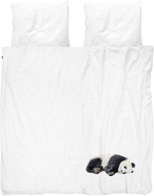 Snurk Lazy Panda dekbedovertrekset van katoen 160TC inclusief kussenslopen online kopen