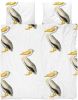 Snurk Beddengoed SNURK Pelican dekbedovertrek Lits-jumeaux (240x200/220 cm + 2 slopen) online kopen