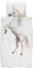 Unicorn dekbedovertrek Snurk eenhoorn-1-persoons 140 x 220 cm incl. kussensloop 60 x 70 cm online kopen