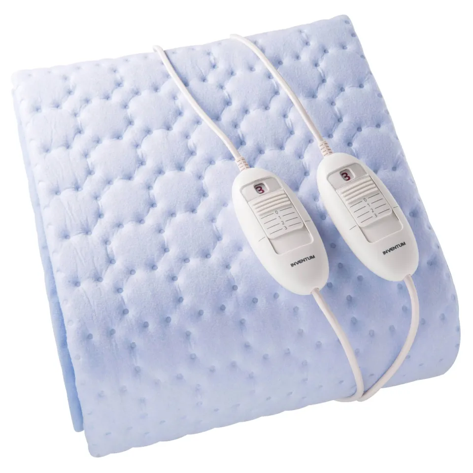 Inventum elektrische onderdeken - HN236l - 150 x 150 cm - lichtblauw, foto 3