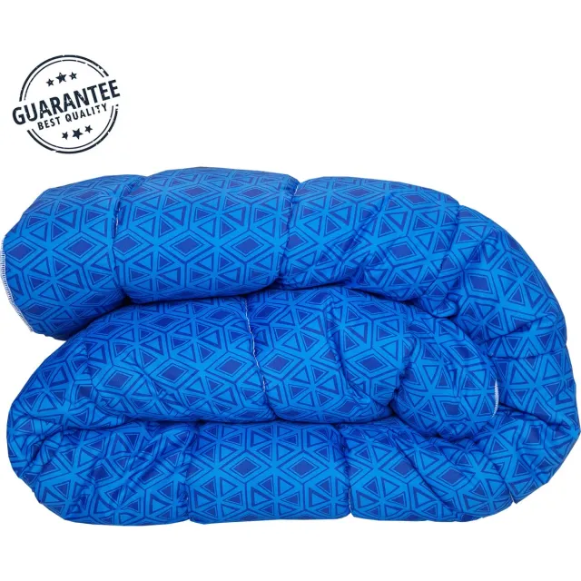 bedlin Dekbed bedrukt 240x220cm Kingblue/Colorlines multicolor