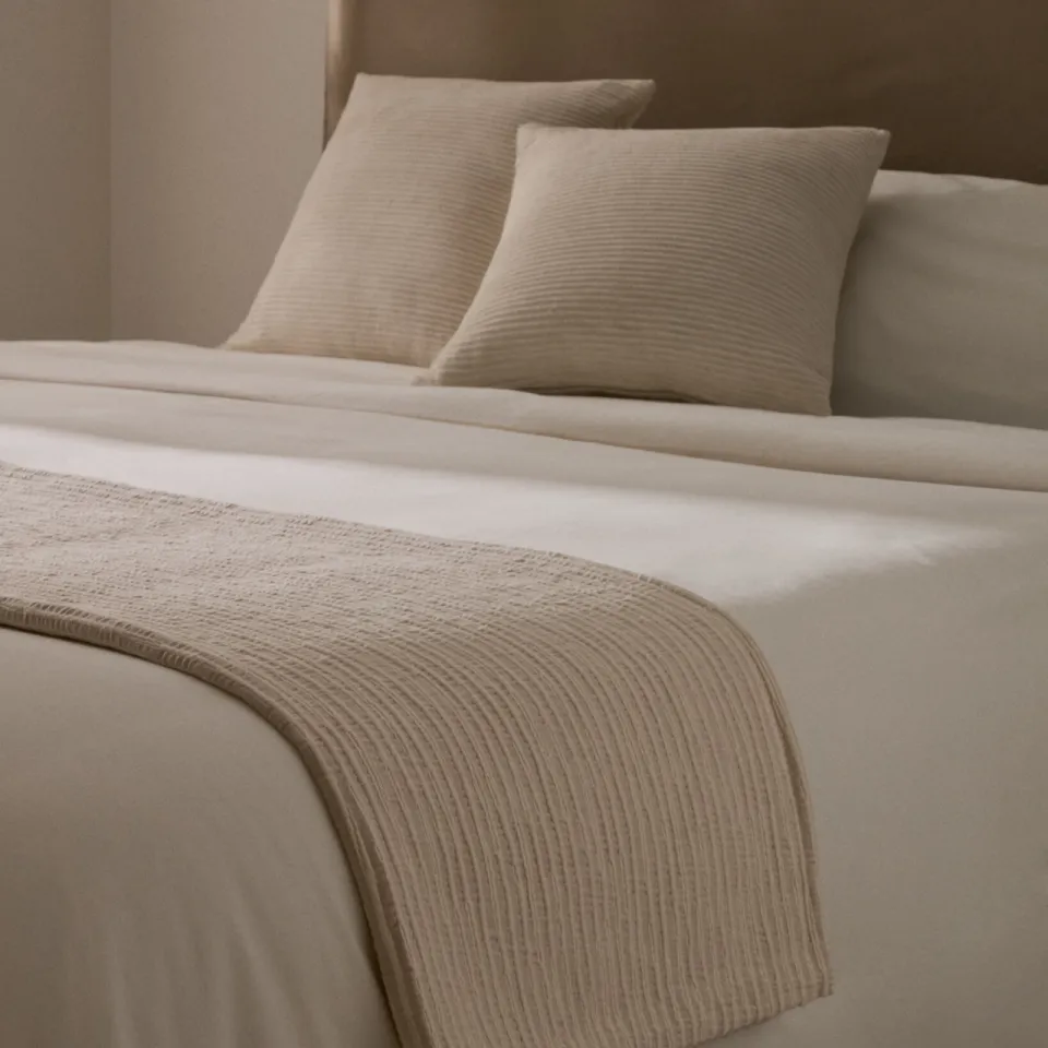 Kave Home Sprei 'Bedar' 180 x 260cm, kleur Beige, foto 4
