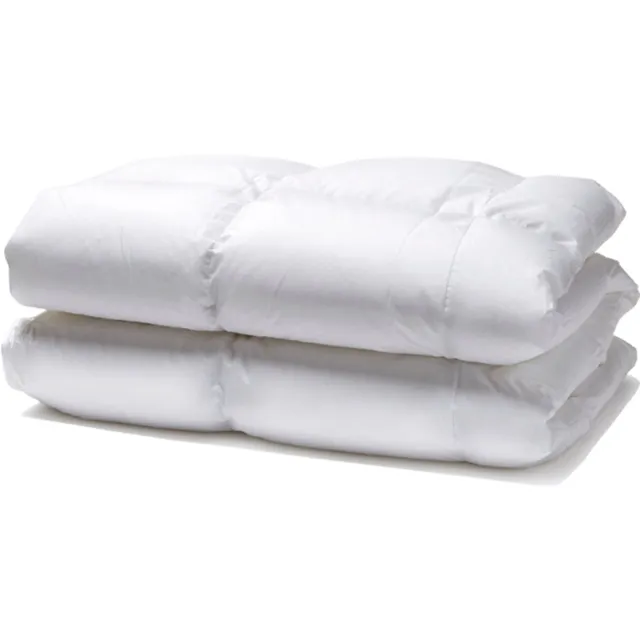 White Cloudz Donzen dekbed Aspen - 100% Poolse ganzendons - 260 x 240 - Voor-/najaar Wit