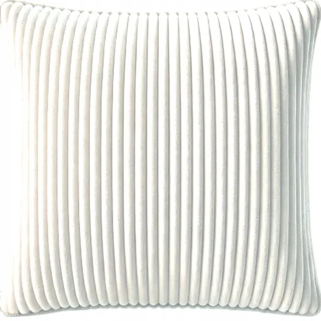 MMO-EURO Martyna Opiełka Luxe Velours Corduroy Kussenhoezen 120x50 cm - Crème
