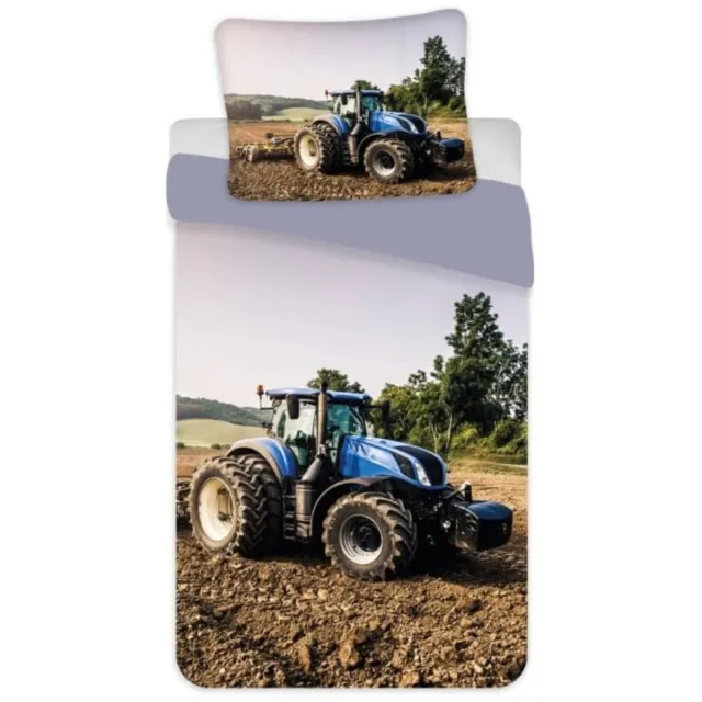Brandmac Dekbedovertrek - Tractor - Voor de kinderkamer Meerkleurig