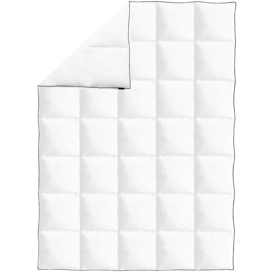vidaXL Winterdekbed 150x200 cm dons wit, foto 2