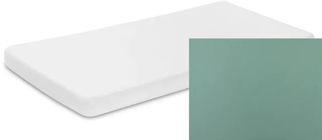 Olka Jersey Hoeslaken Kinderbed 120x60 cm - Mintgroen