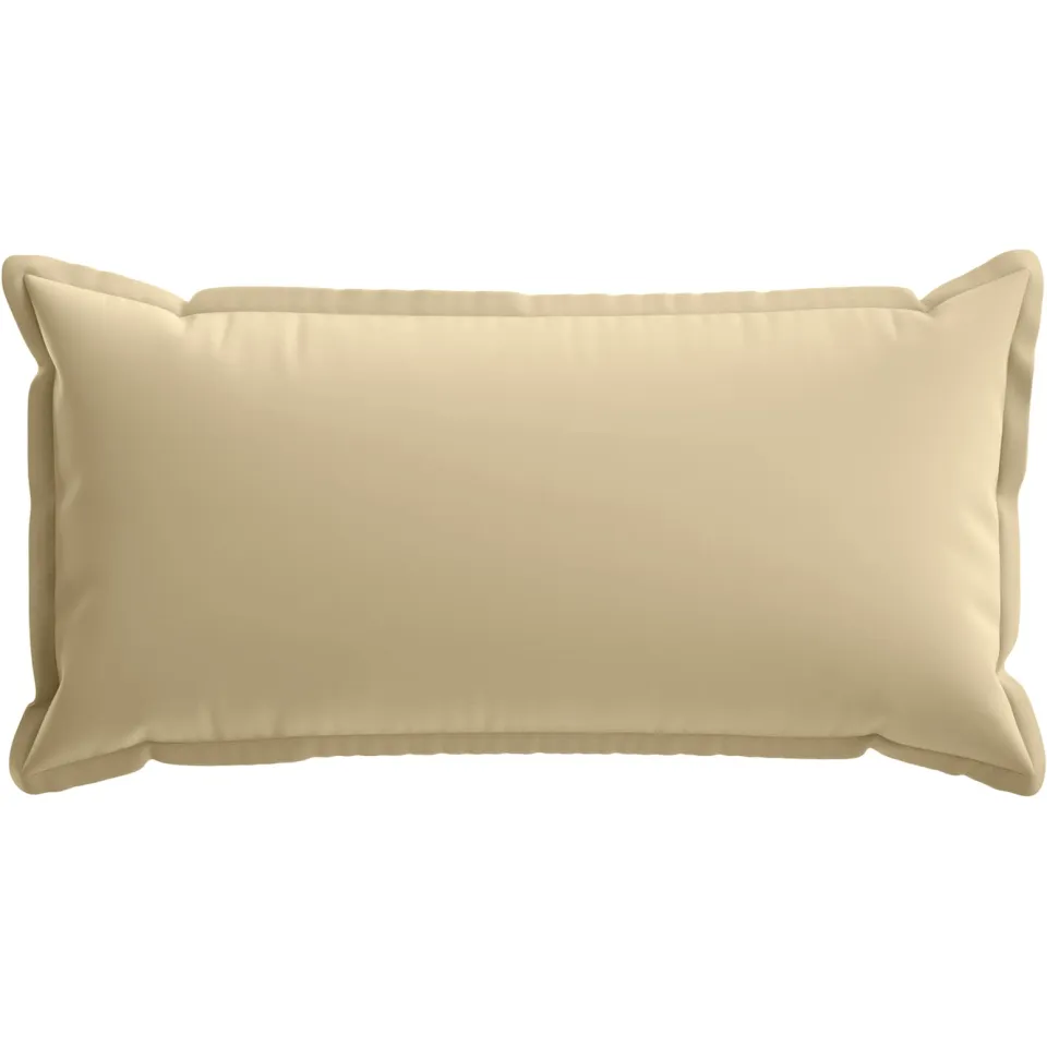 vidaXL Kussensloop 6 st HOUTEN Beige 40 x 70 cm Polyester, foto 4