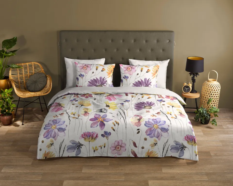 Good Morning Kate dekbedovertrek lits-jumeaux bloemen multicolor multi, foto 3