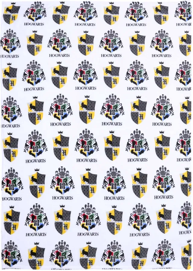 Harry Potter Wit-geel deken 120x150 Huffelpuf Harry Potter