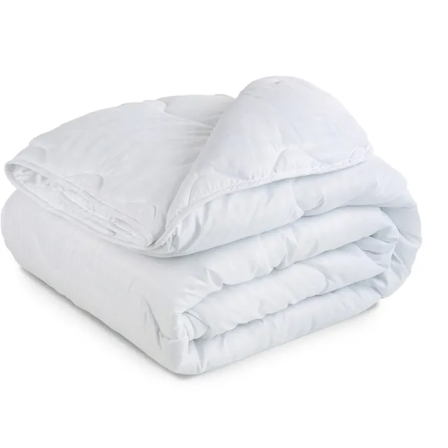 Zavelo Cotton Luxury 4-Seizoenen Dekbed (Wasbaar 90 graden C)-Lits-Jumeaux (240x220 cm) Wit