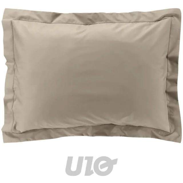 U1O Percale kussenslopen_ lichtbruin natuurlijk