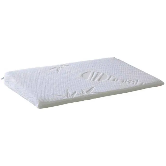 ABZ synthetisch kinderkussen (55x35 cm) WIT