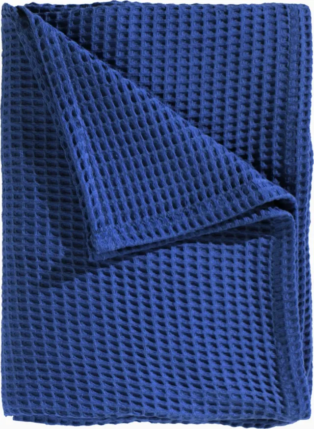 Heckettlane Bed Sprei Wafel - Bedsprei 2 persoons - Wafeldeken - 240x260 - Blauw