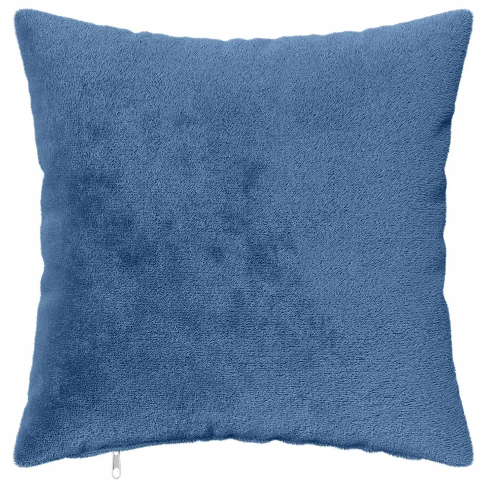 vidaXL Kussensloop 2 st HEERLEN Lichtblauw 45 x 45 cm Flanel
