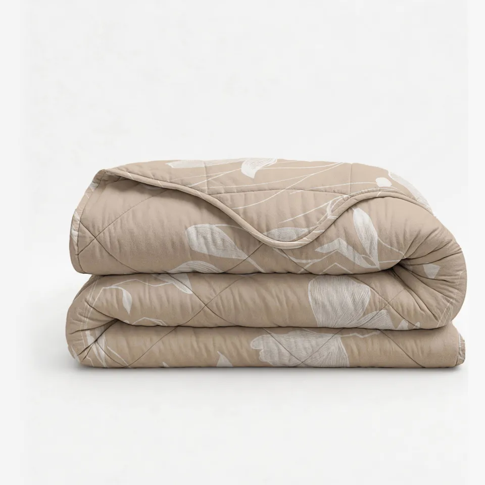 Sleeptime dekbed zonder overtrek Lazy wasbaar beige, foto 4