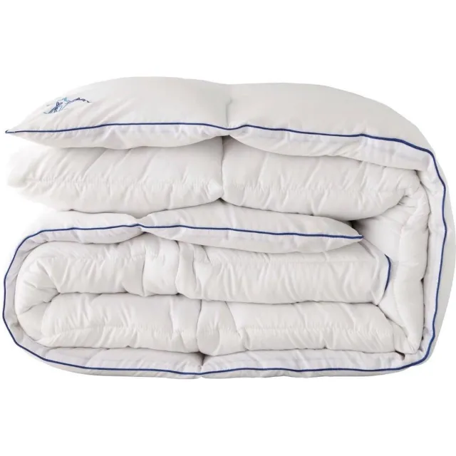 Zydante Winterdekbed - Apres Ski Dekbed - Extra warm - Wit & Blauw / 220x140