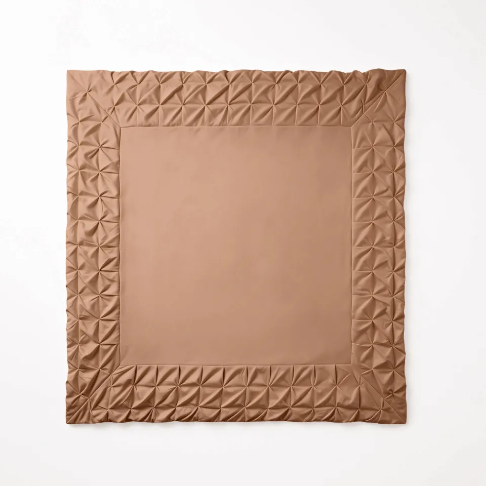 Sleeptime polyester dekbedovertrek 2-persoons (200x220 cm) mocha mousse, foto 4