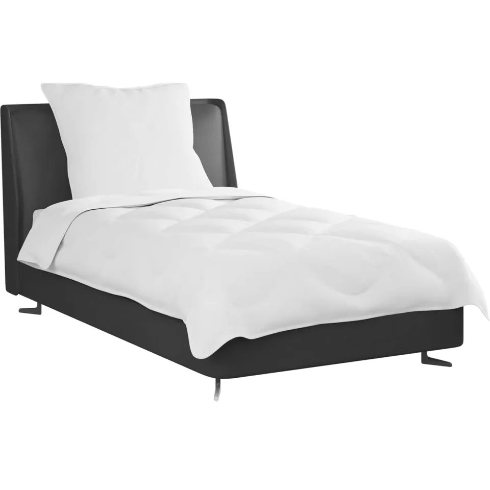 vidaXL Dekbed met kussen 2 st Wit Microvezel, foto 2