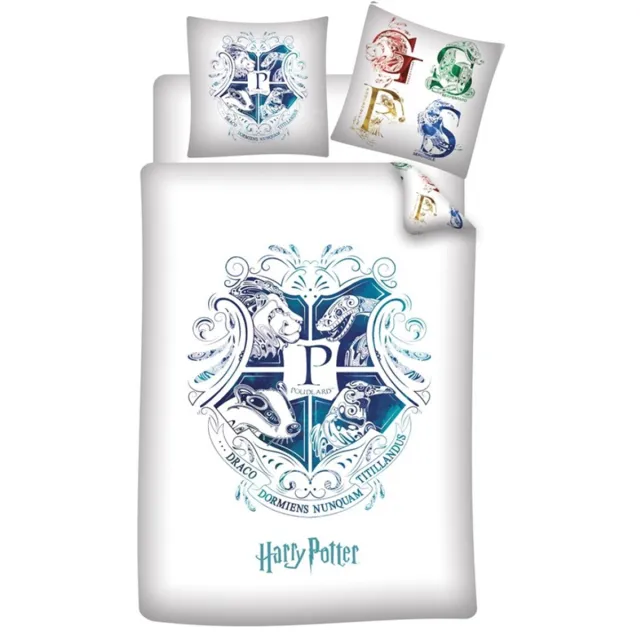 Harry Potter Dekbedovertrek Art - Eenpersoons - 140 x 200 cm - Polyester Multi Colour