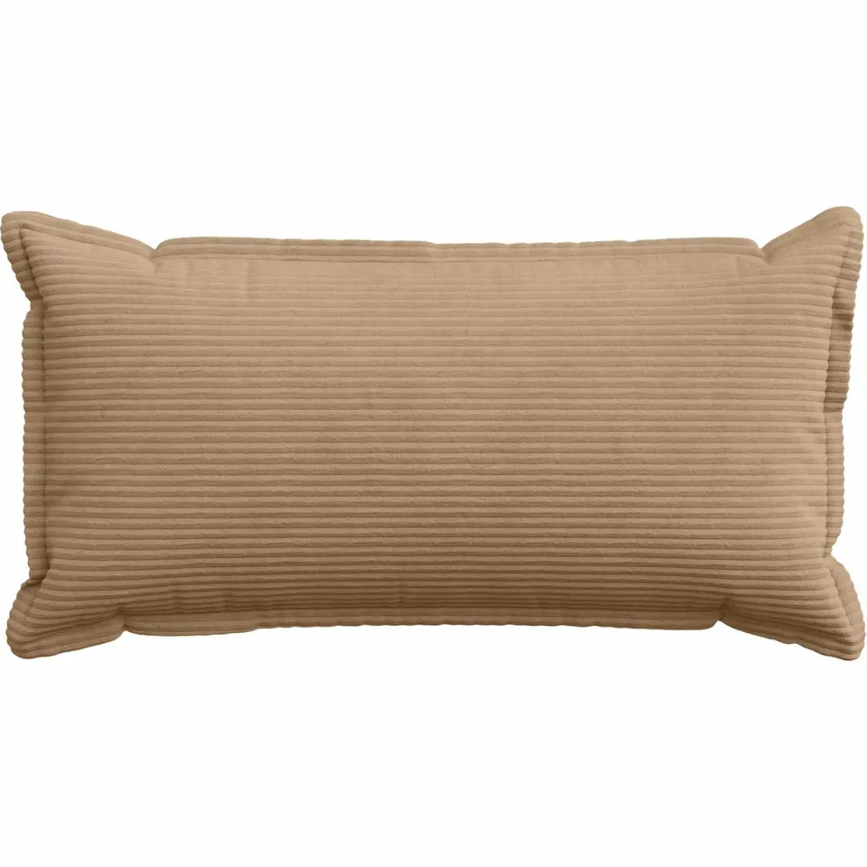 vidaXL Kussensloop 2 st HOUTEN Bruin 40 x 80 cm corduroy