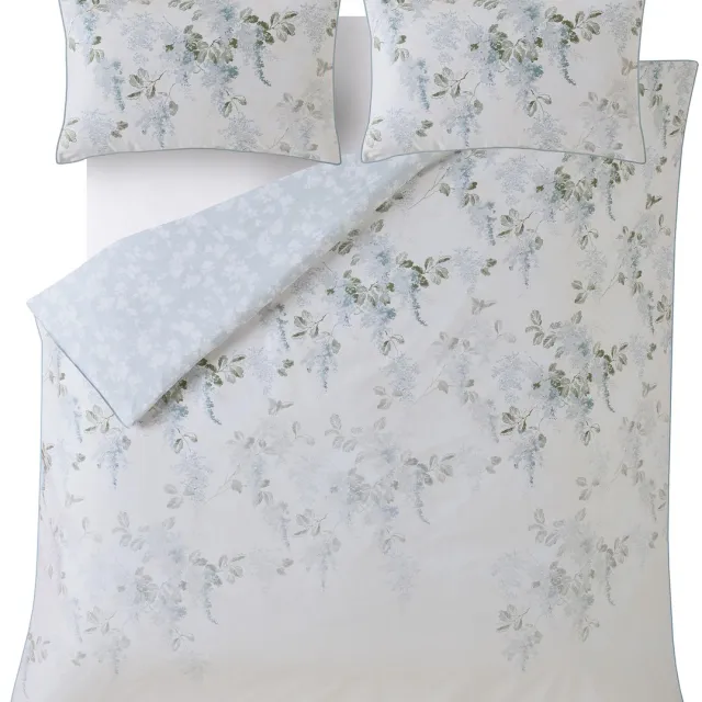 Laura Ashley Dekbedovertrek Mirabelle - Bloemen - Paars