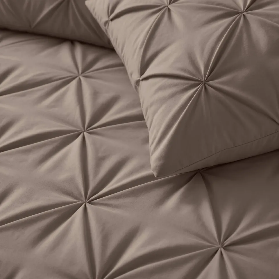 Sleeptime dekbed zonder overtrek Lazy wasbaar taupe, foto 6
