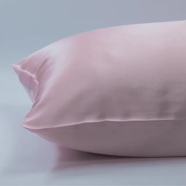 4x Zijden Kussensloop 50x70cm Roze Hotelsluiting 19 Momme - Kussensloop set - Luxe Silk Kussensloop 100% moerbei zijde - Zijde kussensloop - Silk Heaven - 50x70cm / Hotelsluiting