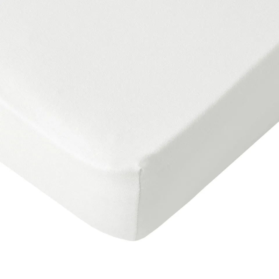 NOUS Living jersey hoeslaken voor topper wit, foto 2