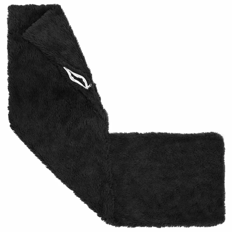vidaXL Kussensloop 2 st HEERLEN Zwart 40 x 145 cm PV Fleece, foto 4