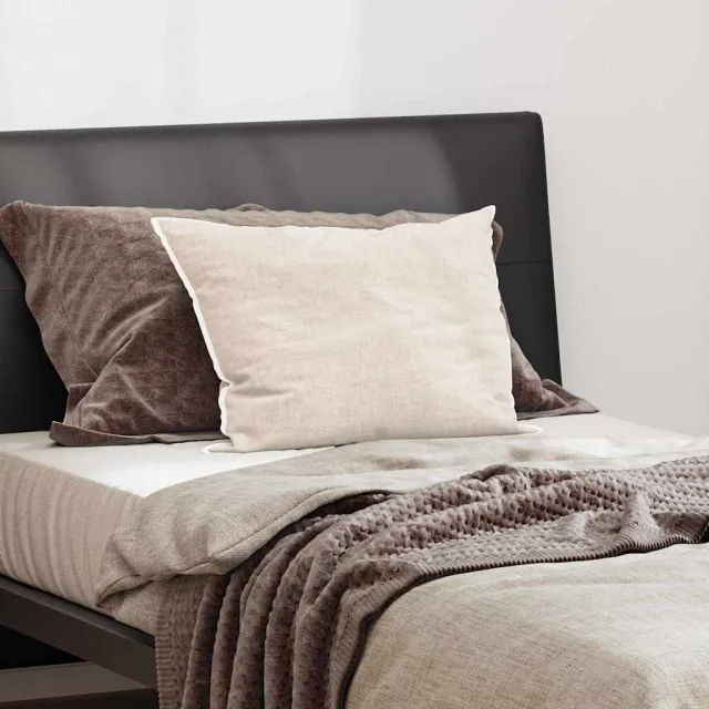 vidaXL Hoofdkussen 60 x 40 x 20 cm Polyester Wit