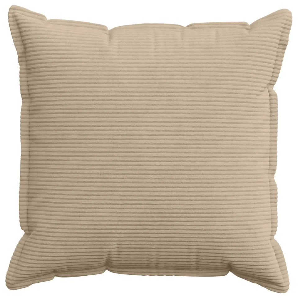 vidaXL Kussensloop 6 st HOUTEN Taupe 80 x 80 cm corduroy