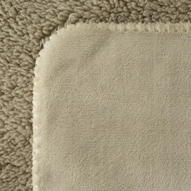 Eurofirany Dubbelzijdig TEDY Dekentje 200x220cm Beige - Zacht & Warm
