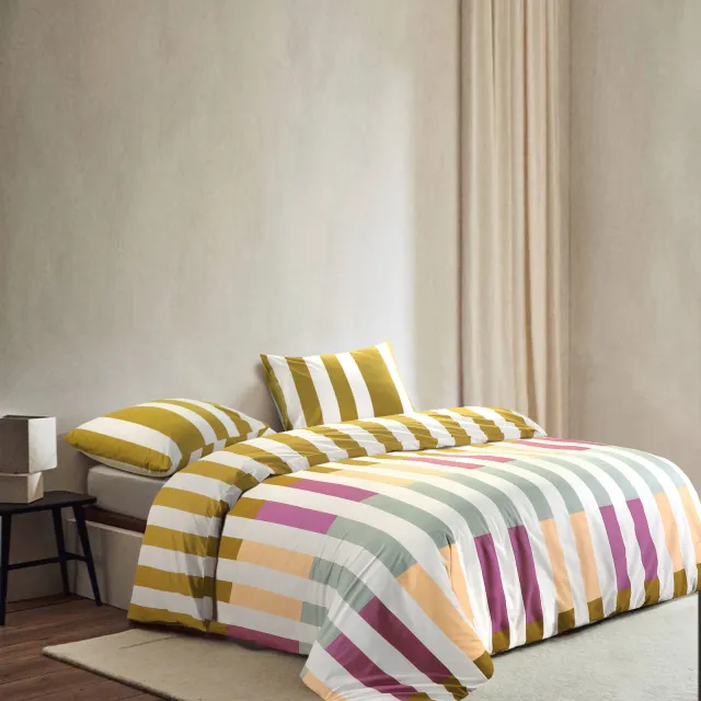 Studio LIVIT Trend Stripe dekbedovertrek multicolor multi, foto 2