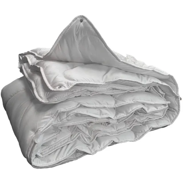decoware Comfort Dekbed Peuterbed 120x150 cm - 4-Seizoenen Dekbed - Anti Allergie - Wasbaar - Junior Bed wit