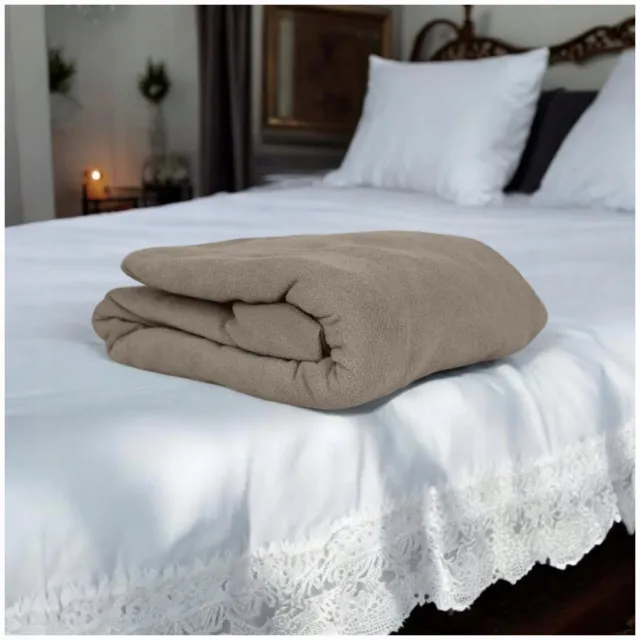 Kam-Pol Jersey Hoeslaken met Elastiek 120x200 cm Cappuccino