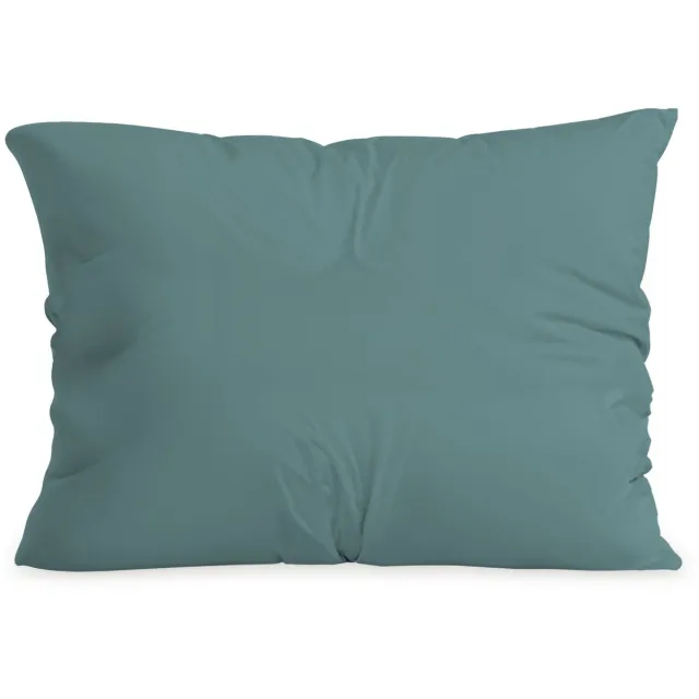 Zelesta Comfort Duo Kussensloop - Mineraal - 60x70cm - Set van 2 kussenslopen Munt groen