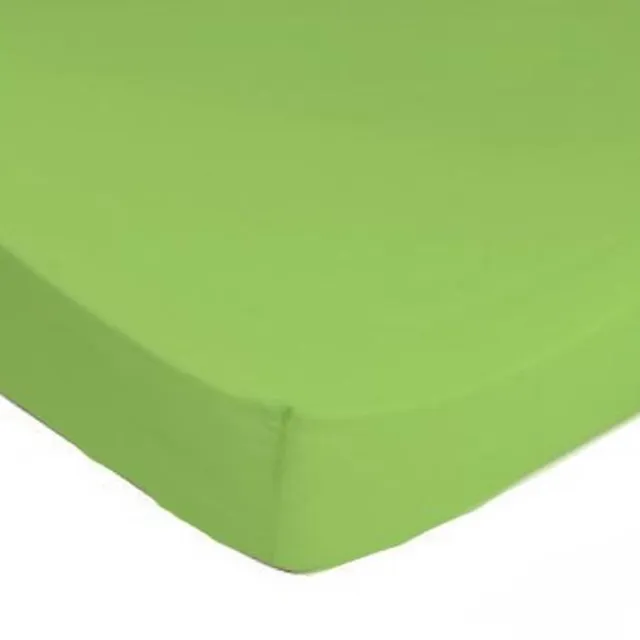 Cinderella Hoeslaken Katoen - Opti-Form - 180x220 cm - Litsjumeaux XL - Green - Hoekhoogte 30 cm
