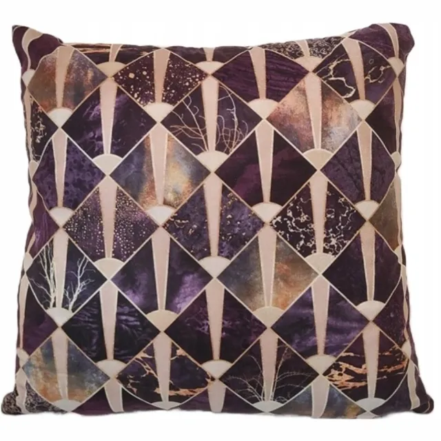 Granda Decoratieve Kussensloop Velours 45x45 Geometrie Galaxy Veelkleurig