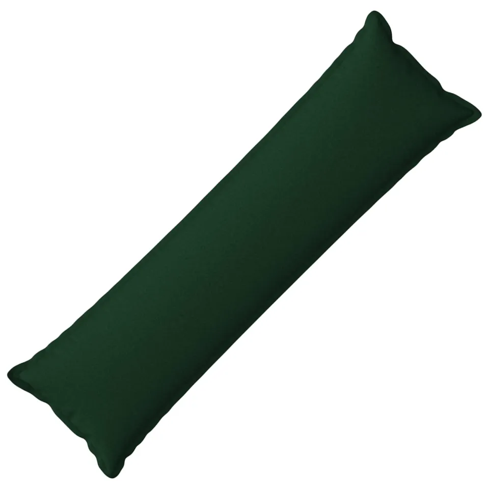 vidaXL Kussensloop HOUTEN Donkergroen 40 x 145 cm Faux Linnen groen, foto 3