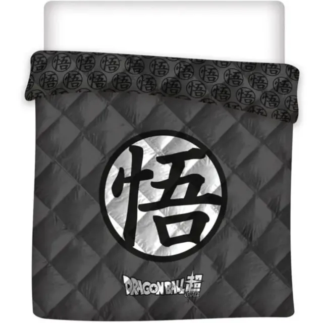 Dragon Ball Z Disney Dragon Ball - dekbed zonder overtrek - lits-jumeaux - 240x220 cm Zwart