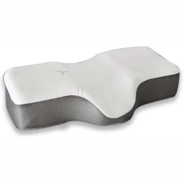Smartsleepers.nl Antisnoring pillow- smartfoam - memoryfoam - nasaschuim - traagschuim - orthopedisch - vermindert nekklachten - 30 dagen proefslapen grijs