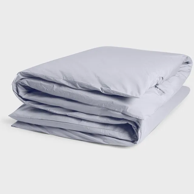 Yumeko dekbedovertrek percal katoen lavendel blauw 240x220 (zonder slopen) - Bio, eco & fairtrade Lavender Blue