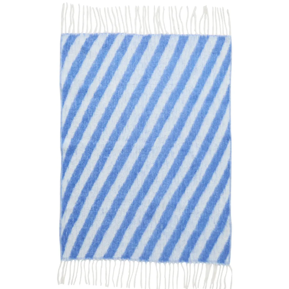 NOUS Living plaid Launac blauw off white, foto 3