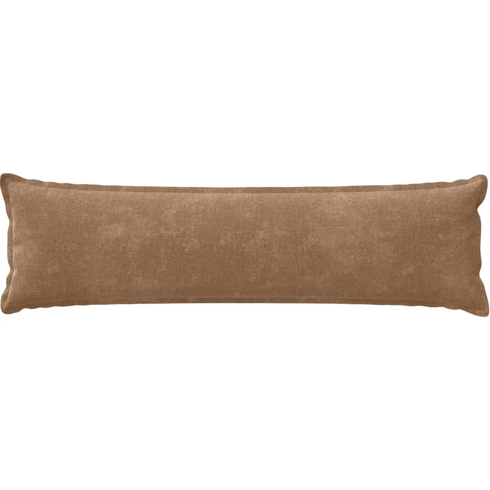 vidaXL Kussensloop 2 st HOUTEN Bruin 40 x 145 cm Chenille Stof
