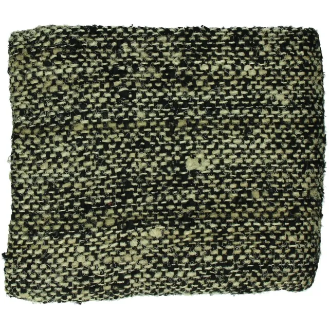 Pomax BADABOUM plaid groen Zwart