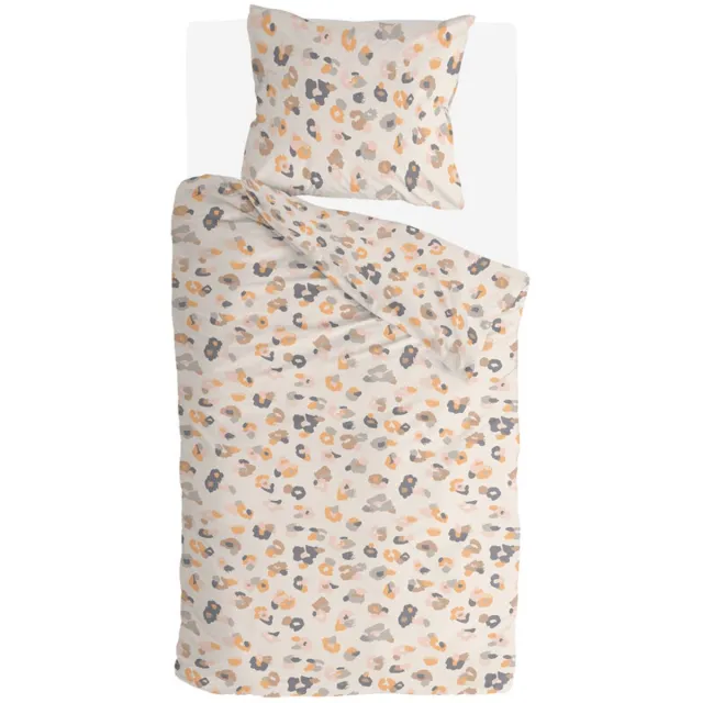 BYRKLUND Dekbedovertrek Soft Animal - 140x220 - 100% Katoen - Multicolor
