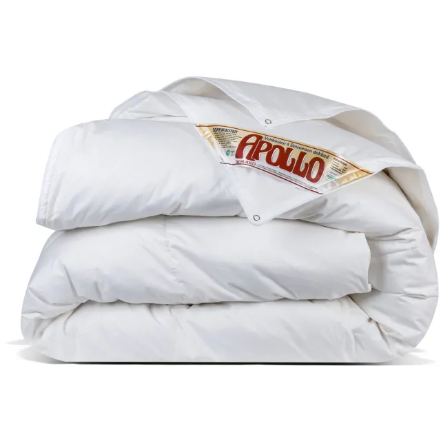 Fabiola Apollo Dekbed - 4 Seizoenen Donzen Dekbed 200x200 - Extra Luxe en Lichtgewicht donsdeken - Voldonzen Zomerdekbed & Winterdekbed - 200x200 cm Tweepersoons dekbed Wit